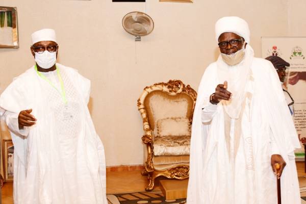 Latest Breaking News about Governor Sanni Bello: Governor Sanni Bello Congratulates former governor and Emir of Suleja at 80