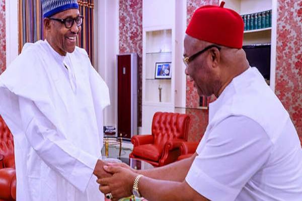 Buhari meets Uzodinma, Others