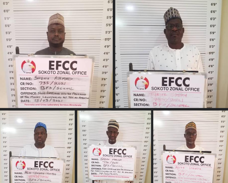 Five car dealers arraigned for allegedly violating EFCC regulations