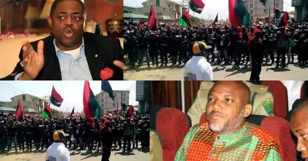 Femi Fani-Kayode barred from the court room, Nnamdi Kanu granted bail