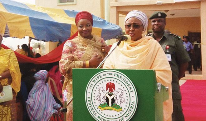 Aisha Buhari Nursing mother