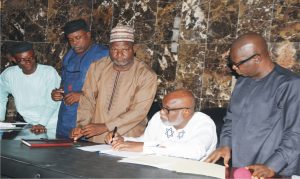 Akeredolu signs
