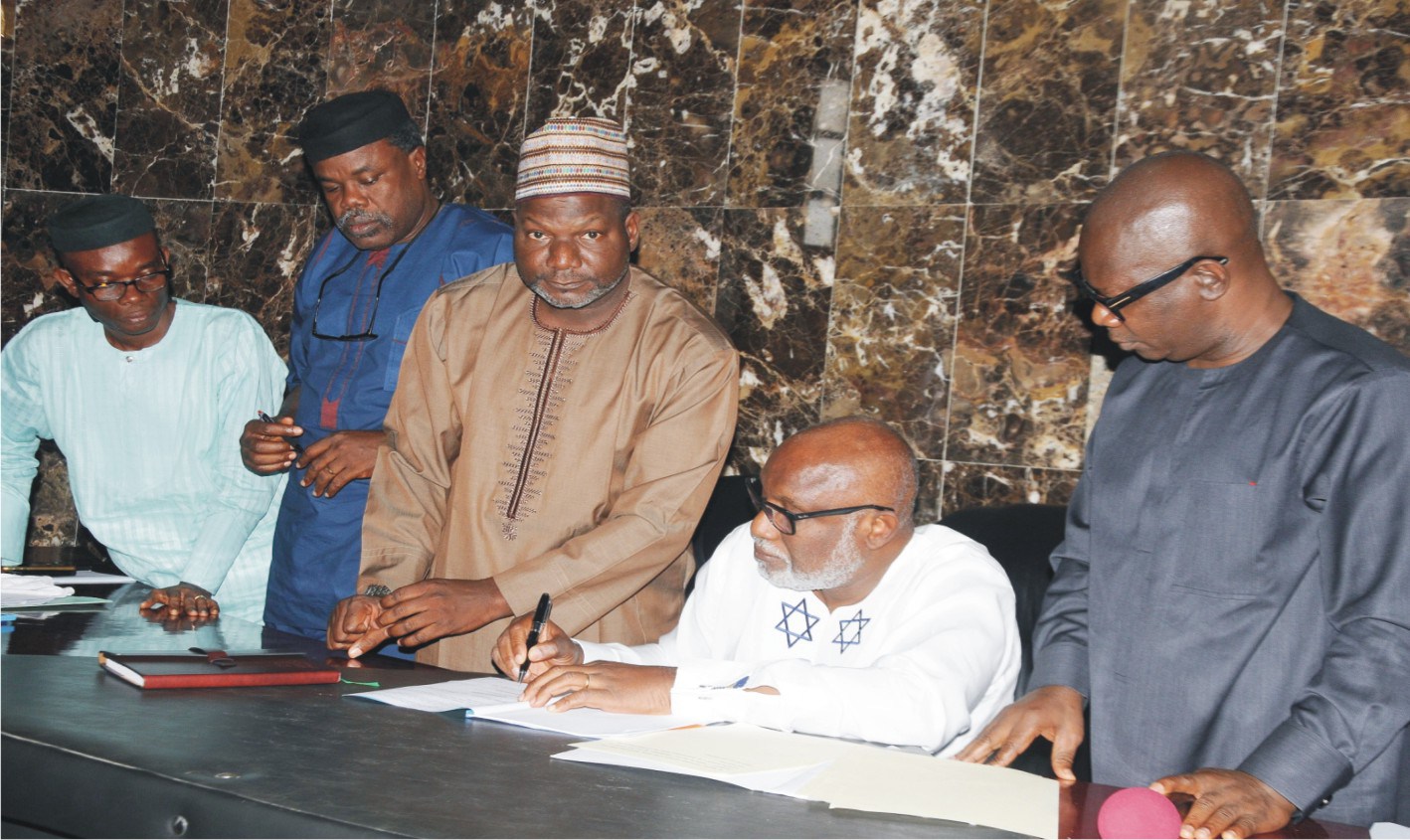 Akeredolu signs