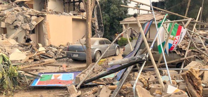 State-govt-demolishes-APC-factional-secretariat-TVCNews