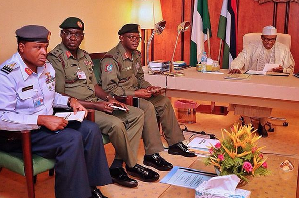 Buhari-and-service-chiefs- TVC