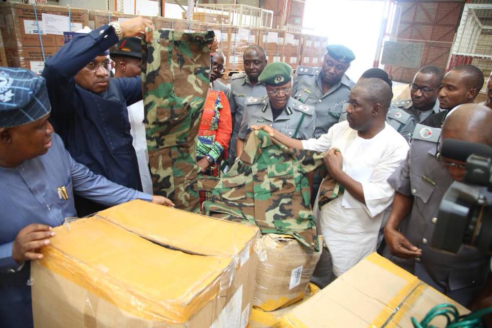 Kogi-imports-firearms-and-other-security-items-Dino-Melaye-TVCNews