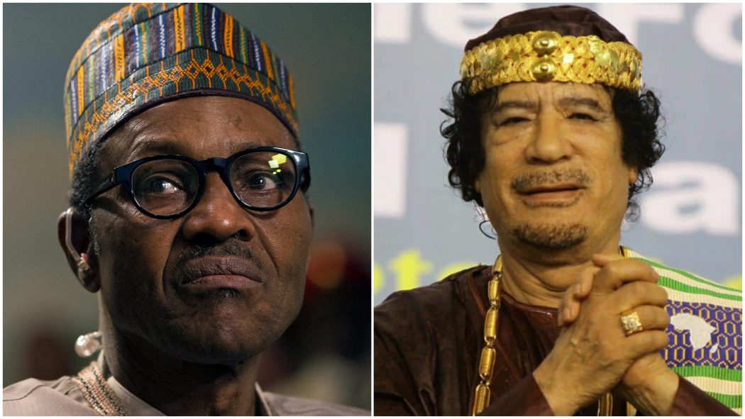 Buhari-Gaddafi