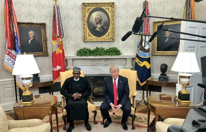 Buhari Trump DC