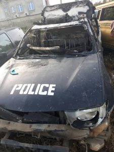 burnt cop car 2