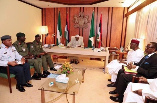 Buhari securty meeting