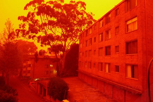 Dust storm sweeps over Australia, turns sky red-TVC