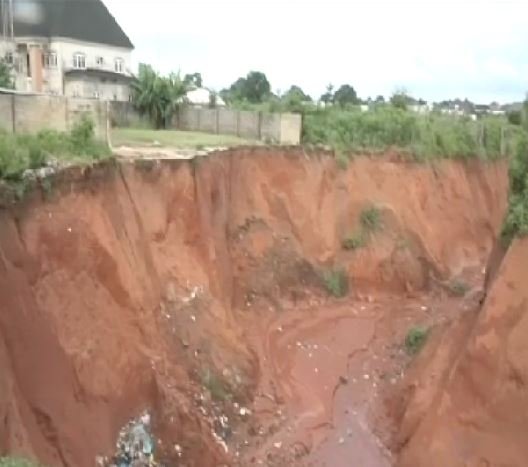 Erosion: More than 100 houses in Okpanam community, Delta state at risk