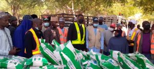 NEMA distributes relief materials to victims of Giwa bandits attack