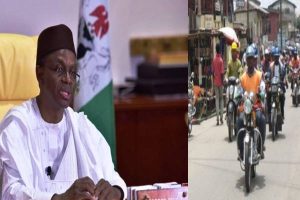 Ban on use of motorcycles, other containment measures remains in effect-Kaduna Govt
