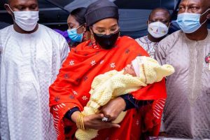 Aisha Buhari on First Baby of the Year