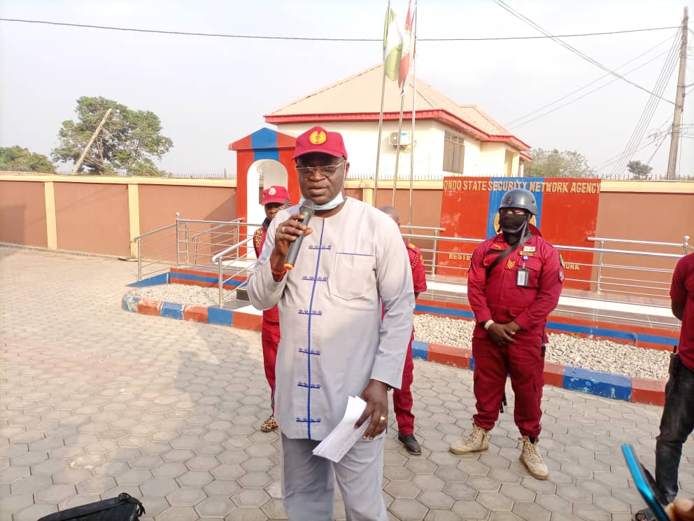 Breaking: Amotekun arrests robber, 17 invaders, 35 dogs in Ondo