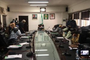 The Federal Government is meeting with the leadership of striking University teachers.  At the meeting which began more than five hours ago, the Conciliator, Chris Ngige said government was taken aback by the renewed strike.