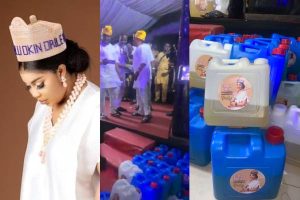 Police arrest, arraign woman who distributed petrol as souvenirs