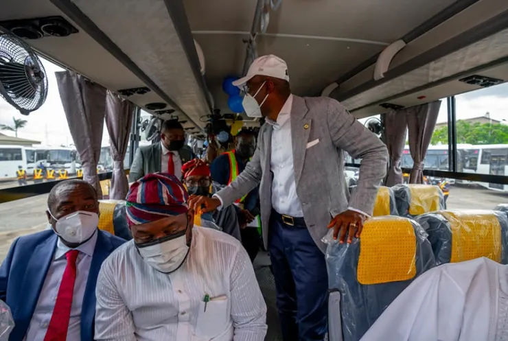 Sanwo-Olu pledges to ensure buses are safe for passengers