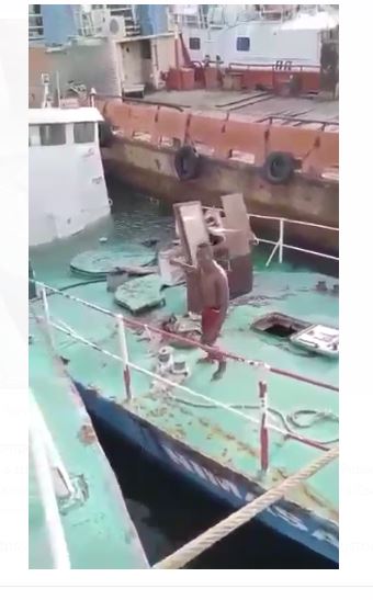 NIMASA Barugu Sinks in Lagos