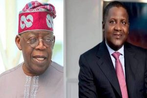 Tinubu felicitates Dangote at 65, extols his accomplishments