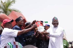 MINDA PDP elders present Senate form to Governor Ortom