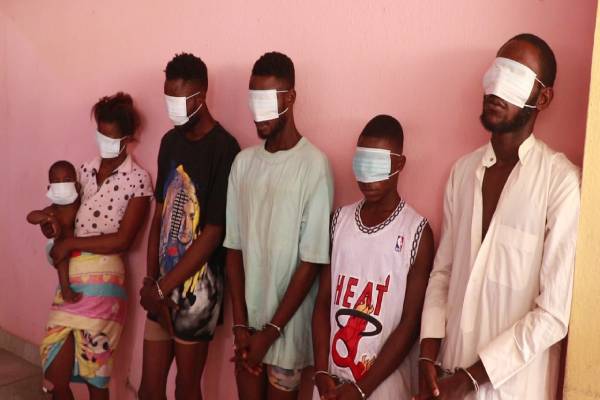 Ondo DSS Kidnappers Parade