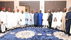 Tinubu charges APC Govs to remain united, work with party leadership