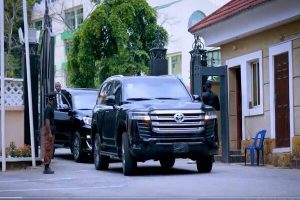 TINUBU AT DEFENCE HOUSE