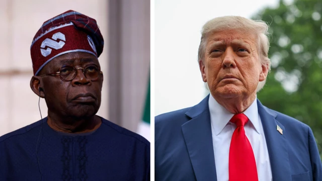 Bola Tinubu and Trump