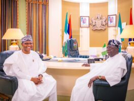 Governor Sani Meets Tinubu After Safe Return of Abducted Kaduna Worshippers